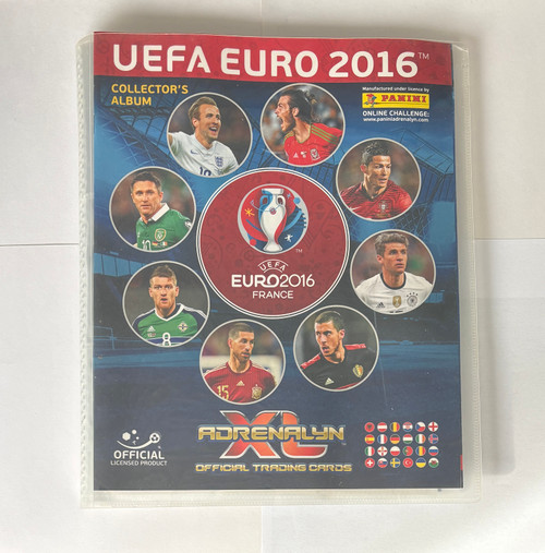 Incomplete Set (209 Cards) & Album/Binder - Panini Adrenalyn XL Euro 2016