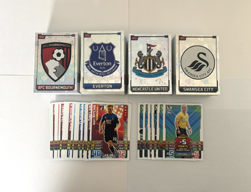 COMPLETE SET - Base, Away Kit & Tactic - Topps Match Attax 2015/16 (Premier League)