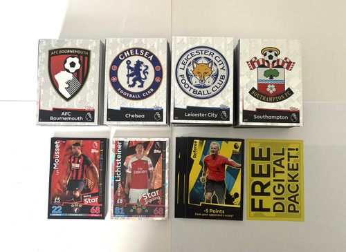 COMPLETE SET - Base, Rising Star, Star Signing & Tactic - Topps Match Attax 2018/19 (Premier League)