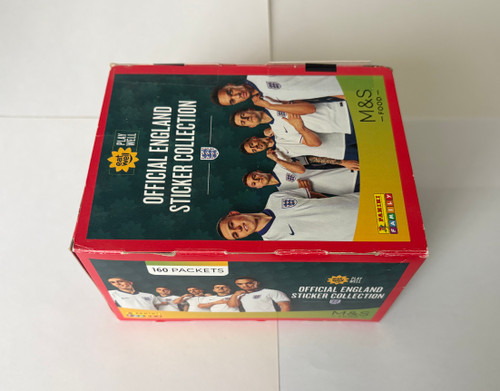 Sealed/Unopened Box - Panini M&S Official England Collection 2024 - Sticker