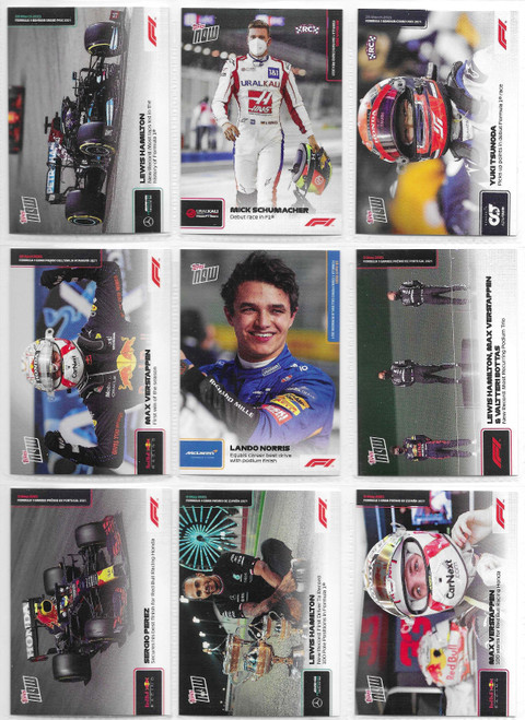 COMPLETE SET - Topps NOW Formula 1 2021