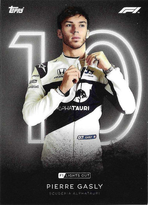 Alpha Tauri - Pierre Gasly - Topps Formula 1 Lights Out 2021