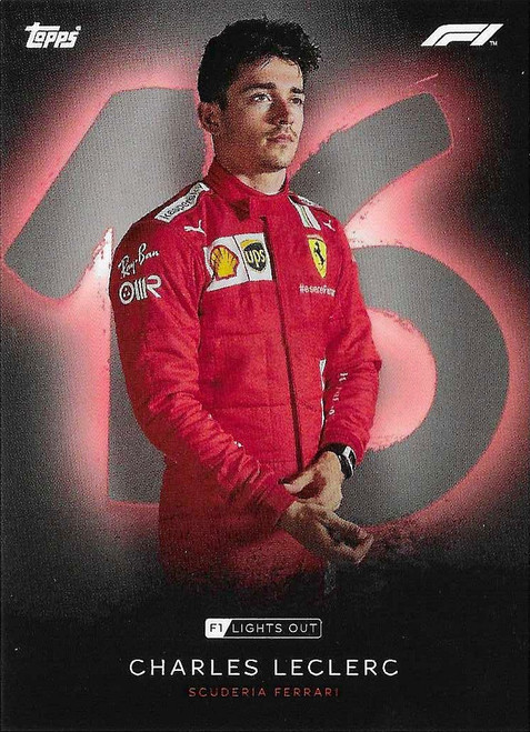 Ferrari - Charles Leclerc - Topps Formula 1 Lights Out 2021