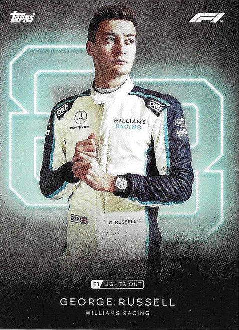 Williams - George Russell - Topps Formula 1 Lights Out 2021