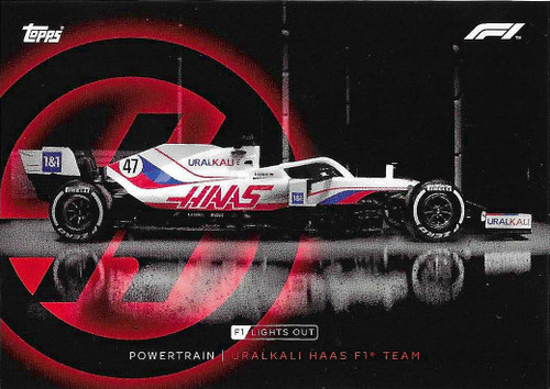 Powertrain - Uralkali Haas F1 Team - Topps Formula 1 Lights Out 2021