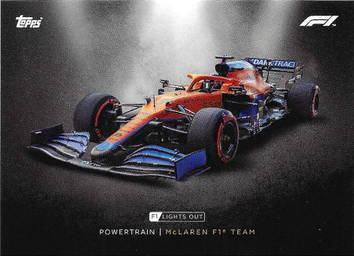 Powertrain - McLaren F1 Team - Topps Formula 1 Lights Out 2021