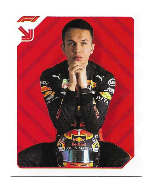 #060 Alexander Albon (Red Bull) - Topps Formula 1 2020 - Sticker