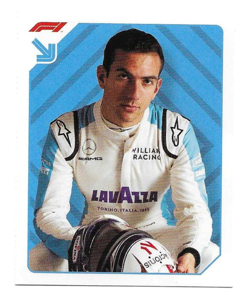 #208 Nicholas Latifi (Williams) - Topps Formula 1 2020 - Sticker