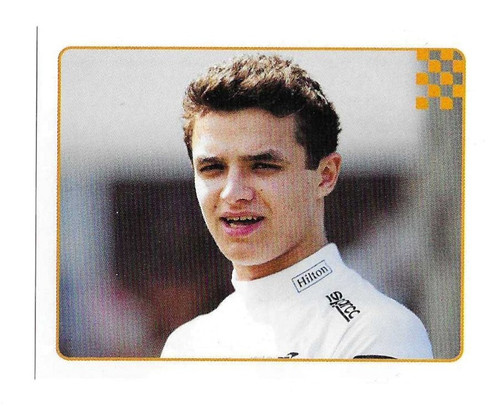 #078 Lando Norris (McLaren) - Topps Formula 1 2020 - Sticker