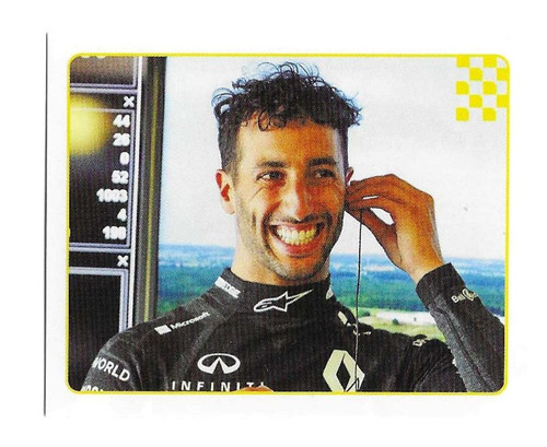 #088 Daniel Ricciardo (Renault) - Topps Formula 1 2020 - Sticker