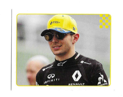 #098 Esteban Ocon (Renault) - Topps Formula 1 2020 - Sticker