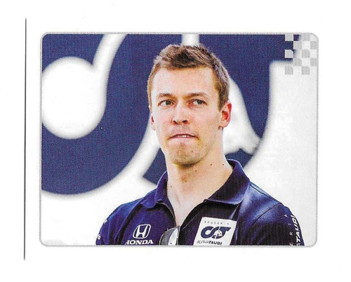 #126 Daniil Kvyat (Alpha Tauri) - Topps Formula 1 2020 - Sticker