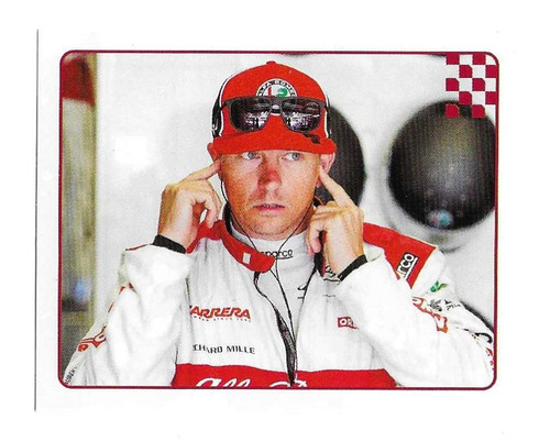 #156 Kimi Raikkonen (Alfa Romeo) - Topps Formula 1 2020 - Sticker