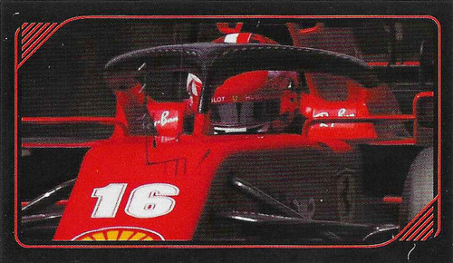 #042 Charles Leclerc (Ferrari) - Topps Formula 1 2020 - Sticker