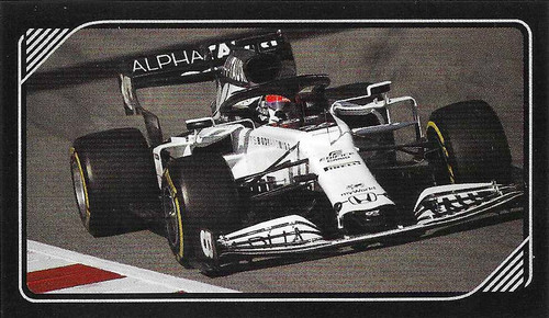 #124 Daniil Kvyat (Alpha Tauri) - Topps Formula 1 2020 - Sticker