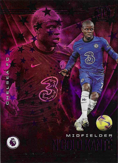 #007 N'Golo Kante (Chelsea) - PURPLE ASTRO (ILLUSIONS) - Panini Chronicles Soccer 2020/21