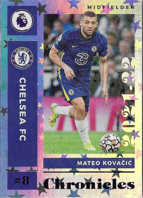 #008 Mateo Kovacic (Chelsea) - PURPLE ASTRO PARALLEL - Panini Chronicles Soccer 2021/22