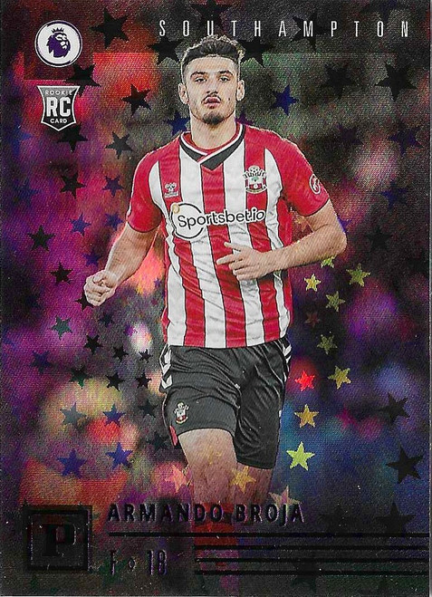 #037 Armando Broja (Southampton) - PURPLE ASTRO PARALLEL - Panini Chronicles Soccer 2021/22
