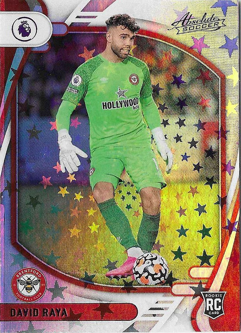 #043 David Raya (Brentford) - PURPLE ASTRO PARALLEL (Absolute) - Panini Chronicles Soccer 2021/22 - ROOKIE CARD RC