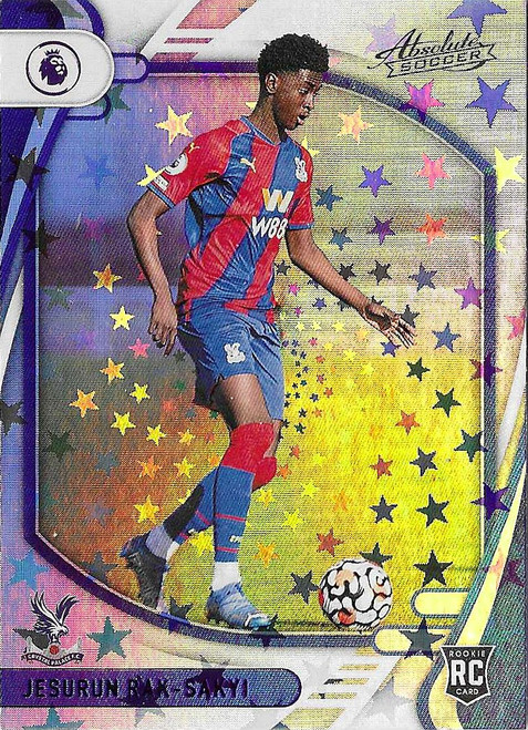 #046 Jesurun Rak-Sakyi (Crystal Palace) - PURPLE ASTRO PARALLEL (Absolute) - Panini Chronicles Soccer 2021/22