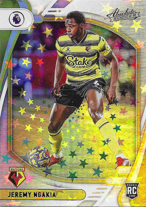 #058 Jeremy Ngakia (Watford) - PURPLE ASTRO PARALLEL (Absolute) - Panini Chronicles Soccer 2021/22