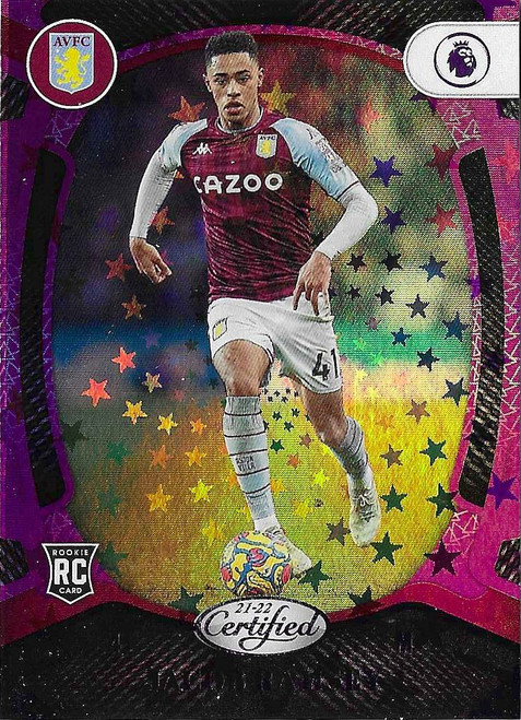#143 Jacob Ramsey (Aston Villa) - PURPLE ASTRO PARALLEL (Certified) - Panini Chronicles Soccer 2021/22