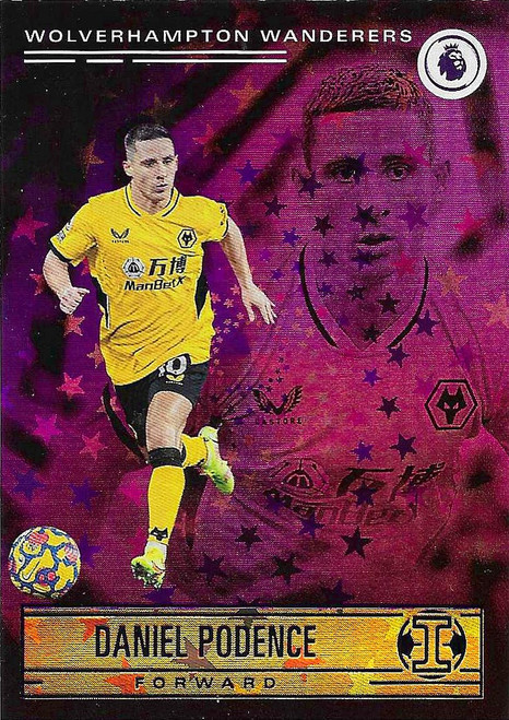 #200 Daniel Podence (Wolves) - PURPLE ASTRO PARALLEL (Illusions) - Panini Chronicles Soccer 2021/22
