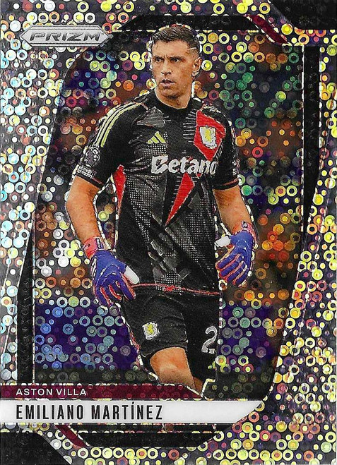 #069 Emiliano Martinez (Aston Villa) - BREAKAWAY PARALLEL - Panini Prizm Premier League 2024/25