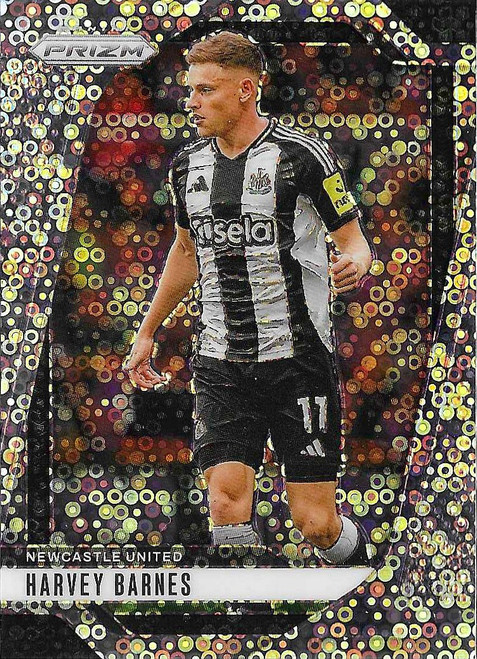 #123 Harvey Barnes (Newcastle United) - BREAKAWAY PARALLEL - Panini Prizm Premier League 2024/25