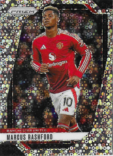 #126 Marcus Rashford (Manchester United) - BREAKAWAY PARALLEL - Panini Prizm Premier League 2024/25