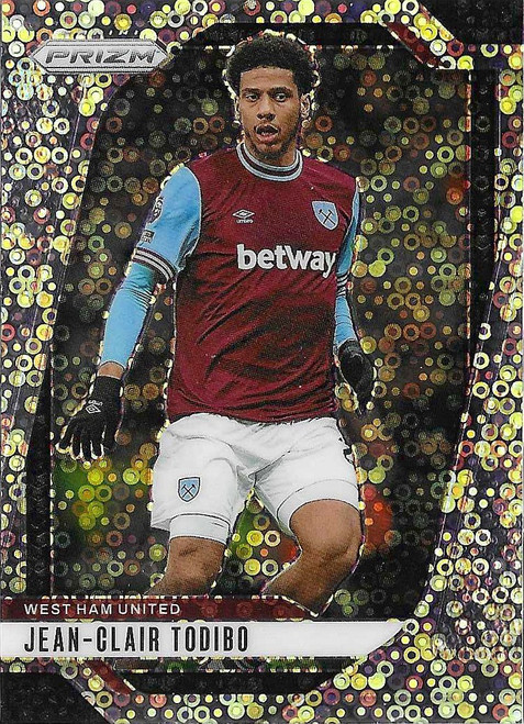 #148 Jean-Clair Todibo (West Ham United) - BREAKAWAY PARALLEL - Panini Prizm Premier League 2024/25