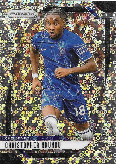 #105 Christopher Nkunku (Chelsea) - BREAKAWAY PARALLEL - Panini Prizm Premier League 2024/25