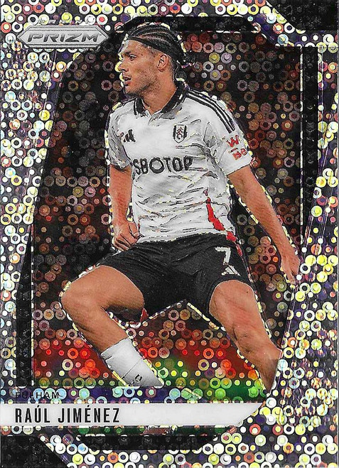 #207 Raul Jimenez (Fulham) - BREAKAWAY PARALLEL - Panini Prizm Premier League 2024/25