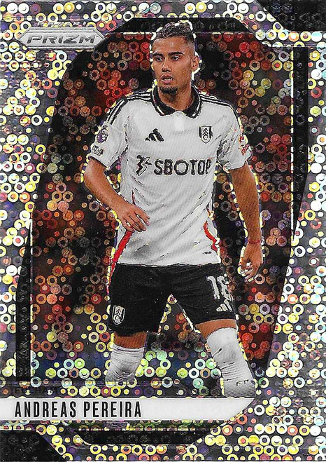 #211 Andreas Pereira (Fulham) - BREAKAWAY PARALLEL - Panini Prizm Premier League 2024/25