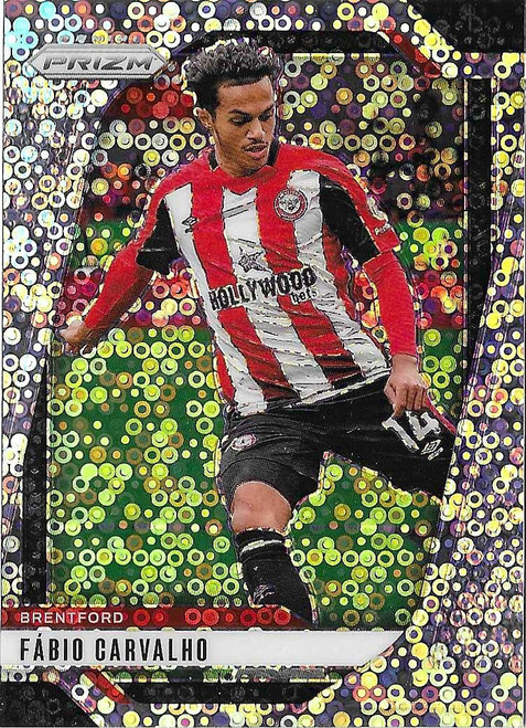 #247 Fabio Carvalho (Brentford) - BREAKAWAY PARALLEL - Panini Prizm Premier League 2024/25