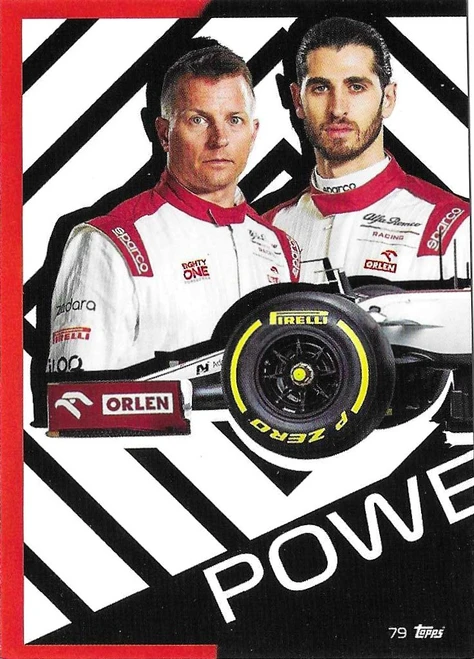 #079 Puzzle (Alfa Romeo) - Topps Turbo Attax 2021 (Formula 1/F1)