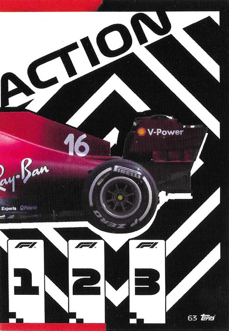#063 Puzzle (Ferrari) - Topps Turbo Attax 2021 (Formula 1/F1)