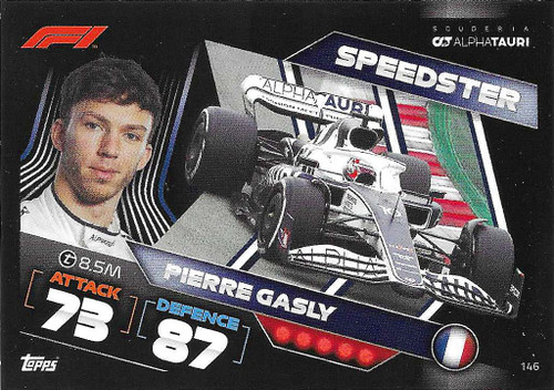 #146 Pierre Gasly (Alpha Tauri) - Topps Turbo Attax 2022 (Formula 1/F1)