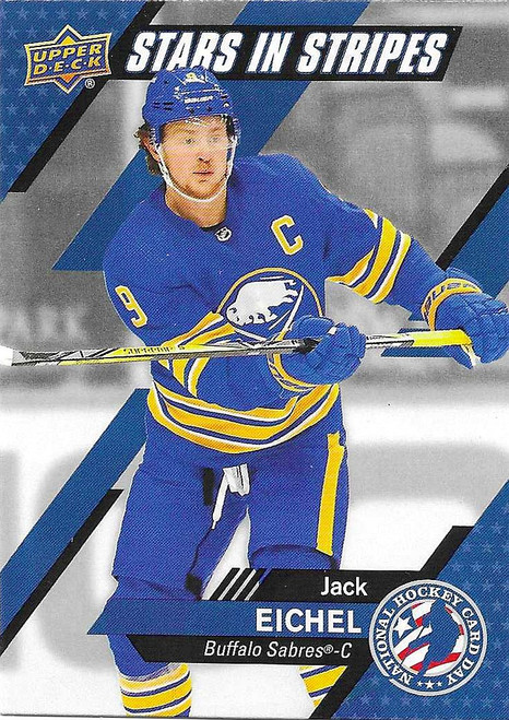 USA-8 - Jack Eichel (Buffalo Sabres) - Upper Deck National Hockey Card Day 2021 (NHL)