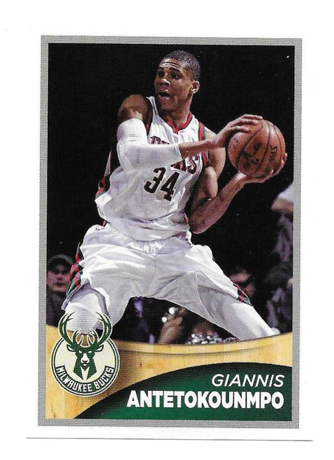 #129 Giannis Antetokounmpo (Milwaukee Bucks) - Panini NBA Sticker Collection 2015/16