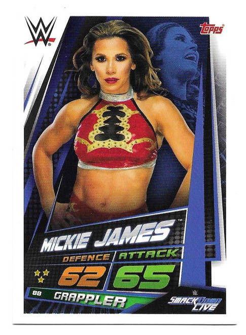 #088 Mickie James - Topps WWE Slam Attax Universe (2019)