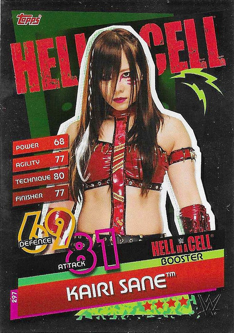 #297 Kairi Sane - Topps WWE Slam Attax Reloaded (2020)