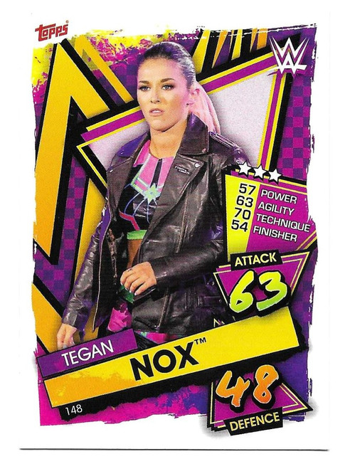 #148 Tegan Nox - Topps WWE Slam Attax 2021