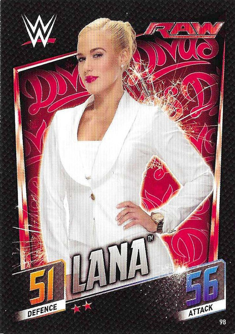 #098 Lana - Topps WWE Slam Attax Then Now Forever (2015)