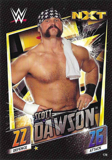 #178 Scott Dawson - Topps WWE Slam Attax Then Now Forever (2015)