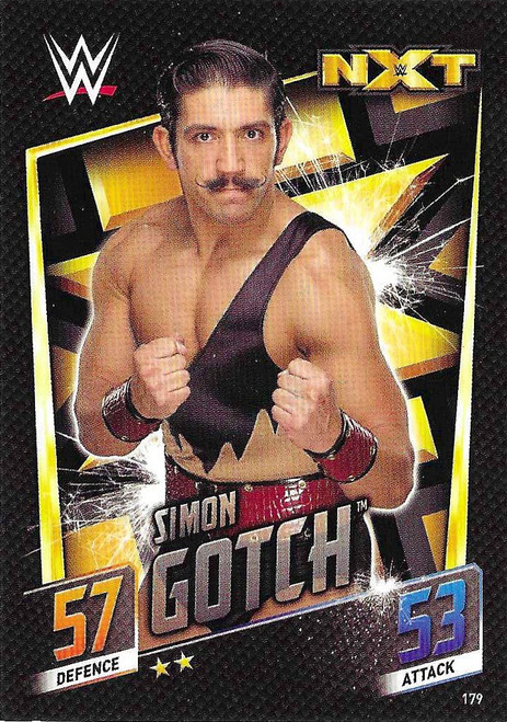 #179 Simon Gotch - Topps WWE Slam Attax Then Now Forever (2015)