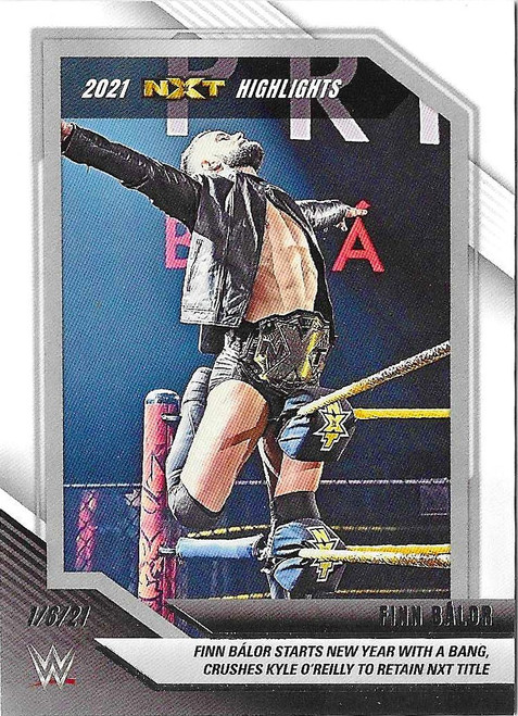 2021 NXT HIGHLIGHTS - #003 Finn Balor - Panini WWE NXT 2.0 2022