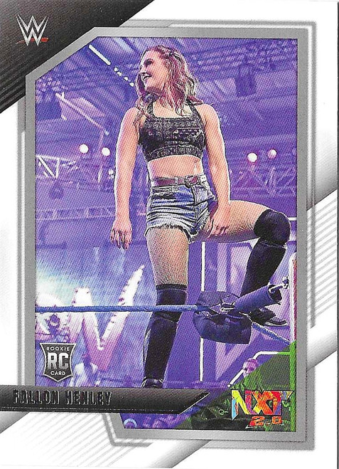 #003 Fallon Henley - Panini WWE NXT 2.0 2022 - ROOKIE CARD RC