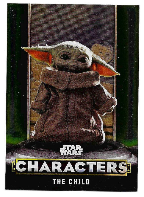 C-002 - The Child - YELLOW PARALLEL - Topps Star Wars The Mandalorian (2021)