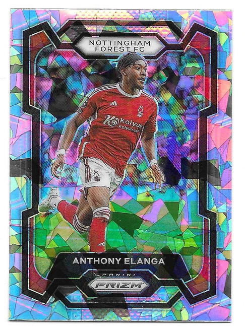 #241 Anthony Elanga (Nottingham Forest) - ICE PARALLEL - Panini Prizm Premier League 2023/24